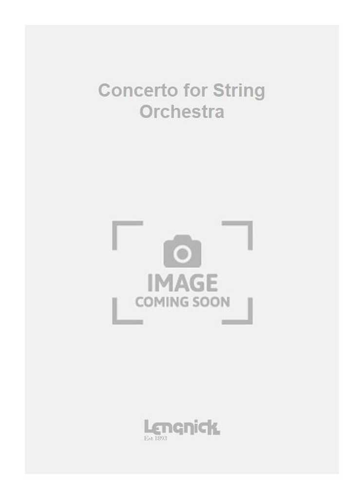Concerto for String Orchestra
